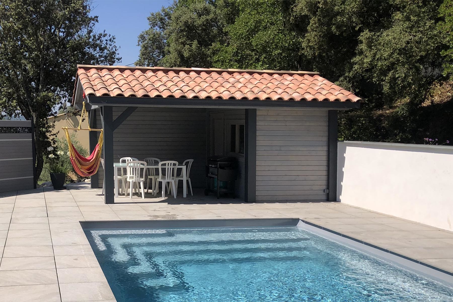 Pool house Proven al Colmar Moduland